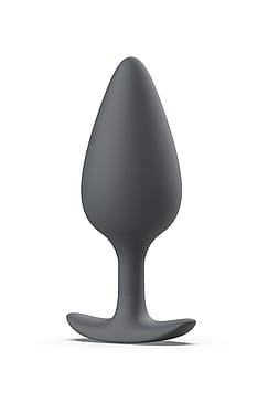B Swish Bfilled Basic Plus Butt Plug Slate