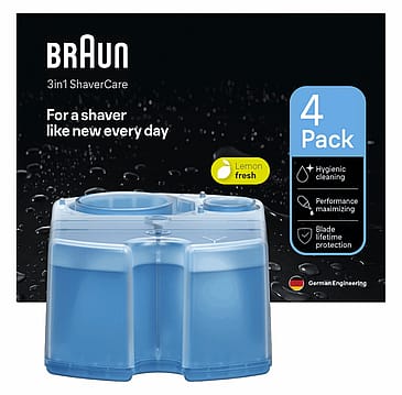 Braun CCR4 Clean & Renew Refill-Patroner 4 stk.