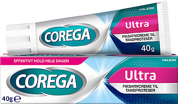 Corega Ultra Creme med mint smag 40 g