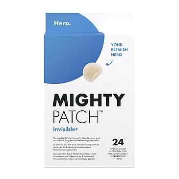 Hero Mighty Patch Invisible+ Invisible 24 stk