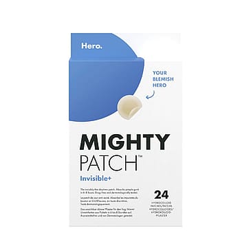 Hero Mighty Patch Invisible+ Invisible 24 stk