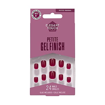 Elegant Touch Petite Nails Cherry Wine