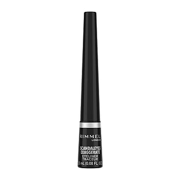 Rimmel Scandaleyes Exaggerate Eyeliner 001 Black