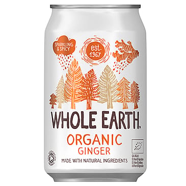 Whole Earth Ingefær Sodavand Ø 330 ml