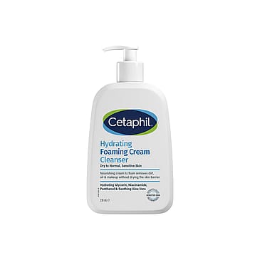 Cetaphil Hydrating Foaming Cream Cleanser 236 ml