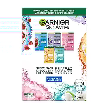 Garnier SkinActive Tissue Mask Discovery Collection