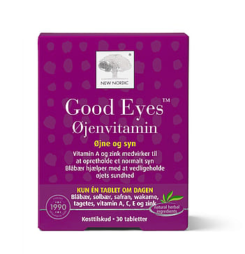 New Nordic Good Eyes Øjenvitamin 30 stk