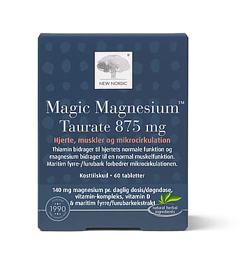 New Nordic Magic Magnesium Taurat 60 stk.