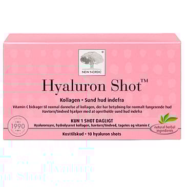 New Nordic Hyaluronshot 10 stk á 15 ml