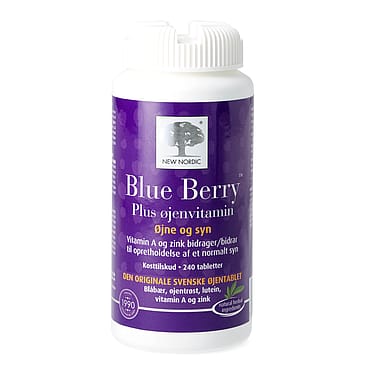 New Nordic Blue Berry Øjenvitamin 240 tabl.