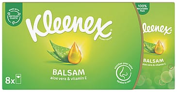 Kleenex Balsam Lommepakke 8 x 9 stk