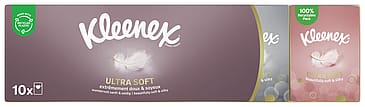Kleenex Ultrasoft Lomme Mini 10 stk á 7 servietter