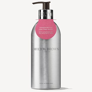 Molton Brown Fiery Pink Pepper Bath & Shower Gel Infinite Bottle 400 ml