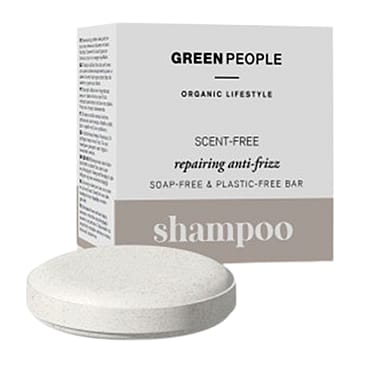 Green People Scent Free Repairing Anti-Frizz Shampoo Bar 50 g