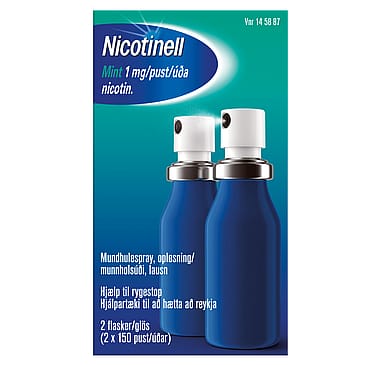 Nicotinell Mint Spray 1 mg 2 x 150 ds