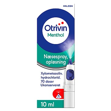 Otrivin Næsespray Menthol 1 mg/ml 10 ml