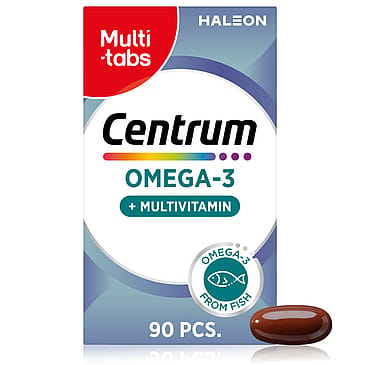 Centrum Omega kapsler med omega-3 + multivitamin, 90 stk.