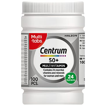 Centrum 50+ tabletter, 100 stk.