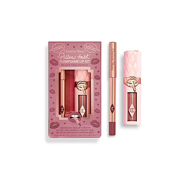 Charlotte Tilbury PILLOW TALK PLUMPGASM LIP KIT - MEDIUM - FULL SIZE MEDIUM