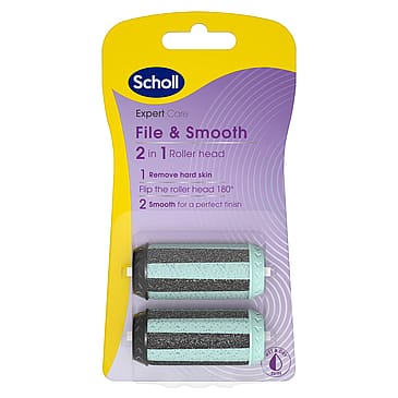 Scholl Electronic Foot Care System Refill 2 stk