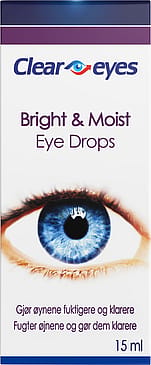 Clear Eyes Bright & Moist 10 ml