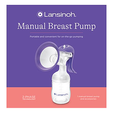 Lansinoh Manuel Brystpumpe