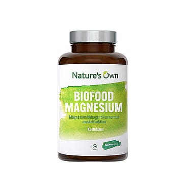Nature's Own Biofood Magnesium 120 tabletter