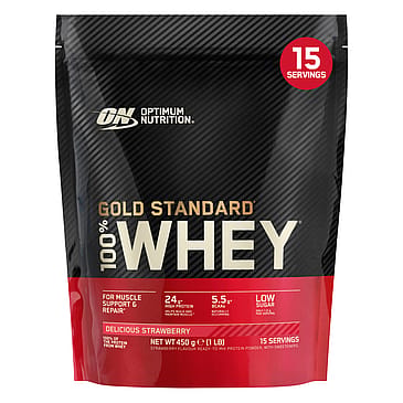 Optimum Nutrition Gold Standard 100% Whey Delicious Strawberry 450 g