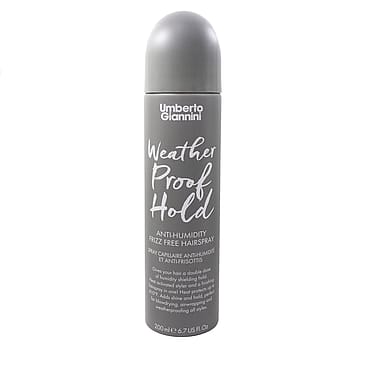 Umberto Giannini Weatherproof Frizz Free Hairspray Anti-Humidity 200 ml