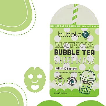 BubbleT Tea Sheet Masks 20 ml