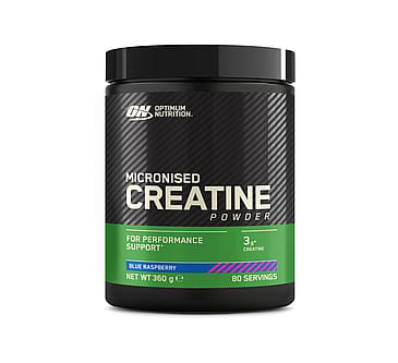 Optimum Nutrition Flavoured Creatine Powder Blue Raspberry 360 g