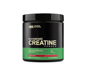 Optimum Nutrition Flavoured Creatine Powder Fruit Punch 248 g