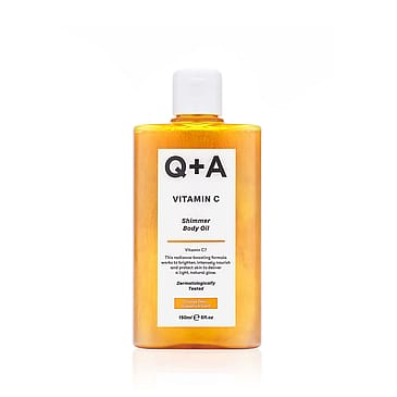 Q+A Vitamin C Shimmer Body Oil