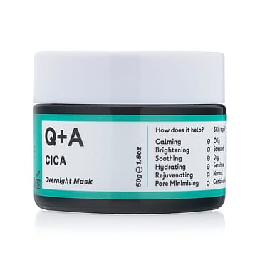 Q+A Cica Overnight Face Mask