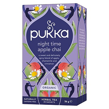 Pukka Night time Apple Chai te Øko 20 Breve