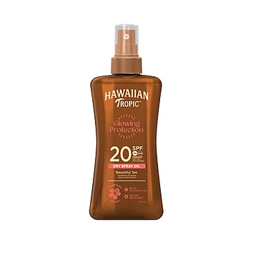 Hawaiian Tropic Glowing Protection Dry Oil Spray SPF20 200 ml