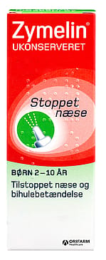 Zymelin Næsespray Ukonserveret 0,5 mg/ml 10 ml