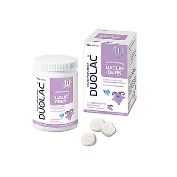 DUOLAC Daglig+ Børn 30 stk