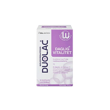 DUOLAC Daglig+ Vitalitet 30 stk