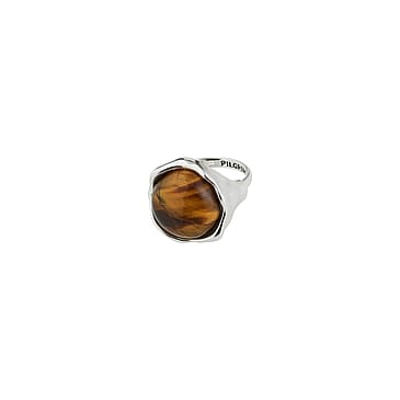 Pilgrim Ring SENSE Sølvbelagt/agat