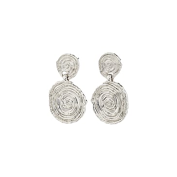 Pilgrim Øreringe Air Sølvbelagt