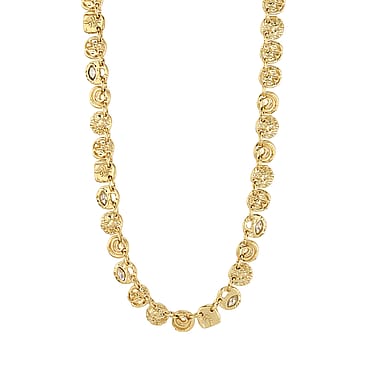 Pilgrim Halskæde Fire Guldbelagt