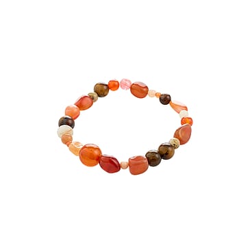 Pilgrim Armbånd Iris Rød / Multi