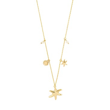 Pilgrim Prism Necklace Gold-Plated