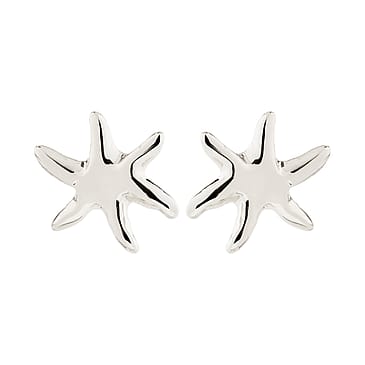 Pilgrim Prism Earrings Silver-Plated 2 pcs