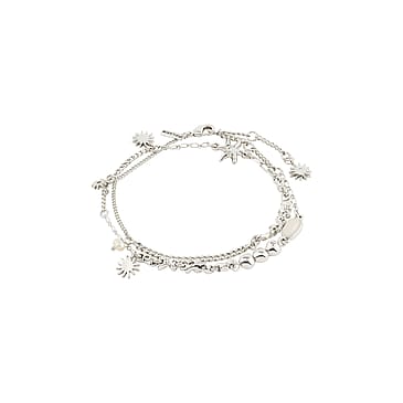 Pilgrim Prism Bracelet Silver-Plated