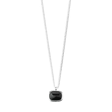 Pilgrim NOW necklace silver-plated/black