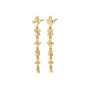 Pilgrim TRACE earrings gold-plated
