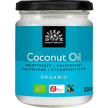 Urtekram Koldpresset kokosolie Ø 220 ml