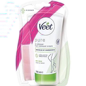 Veet In Shower Hårfjerningscreme Tør Hud 150 ml